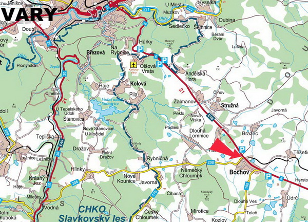Bochov 2 mapa 2 Bochov 2 mapa 2