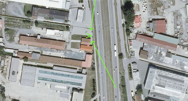 Brno Vídeňská - z centra mapa 2 Brno Vídeňská - z centra mapa 2