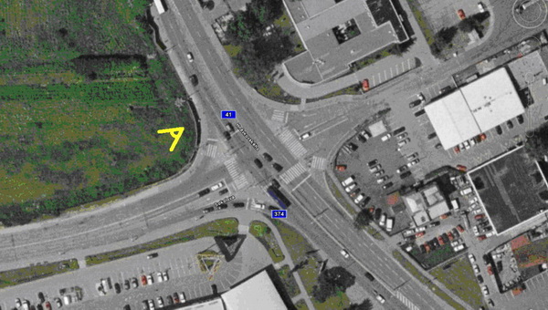 Brno Hněvkovského megaboard do centra mapa 2 Brno Hněvkovského megaboard do centra mapa 2