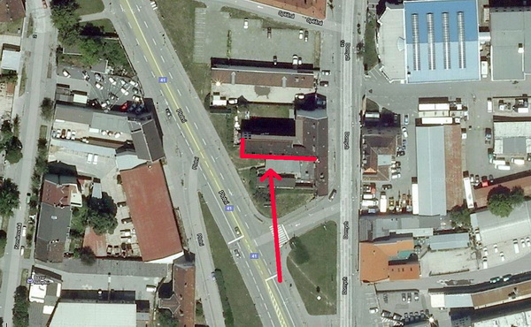 Brno Dornych mapa 2