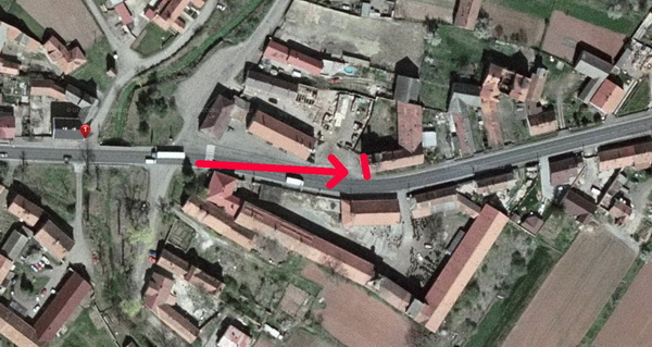 Hořesedly mapa 2 Hořesedly mapa 2
