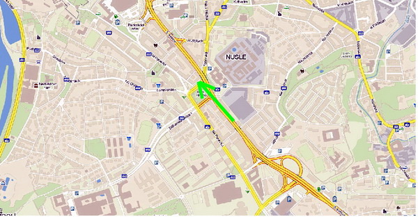 Praha - magistrála - Náměstí Hrdinů - 5. května mapa 1 Praha - magistrála - Náměstí Hrdinů - 5. května mapa 1