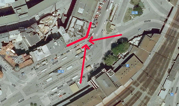 Brno Nádražní mapa 2 Brno Nádražní mapa 2