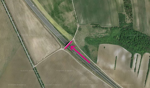 D8 Praha Teplice 20. km mapa 2 D8 Praha Teplice 20. km mapa 2